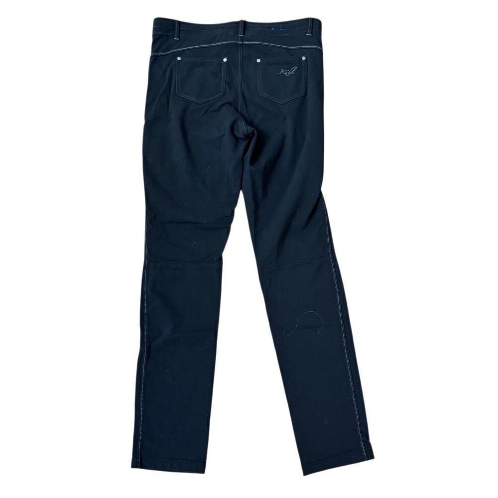 Kuhl Black Elastic Waist Pants Hiking Athletic Pants Black Size 14 Short - Picture 2 of 5